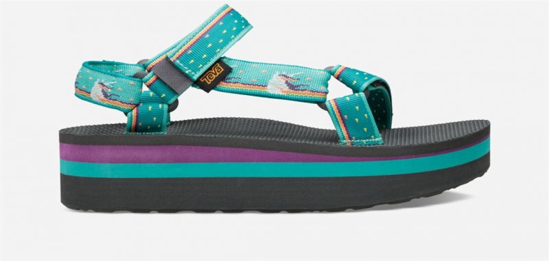 Women's Flatform Universal - UNICORN WATERFALL