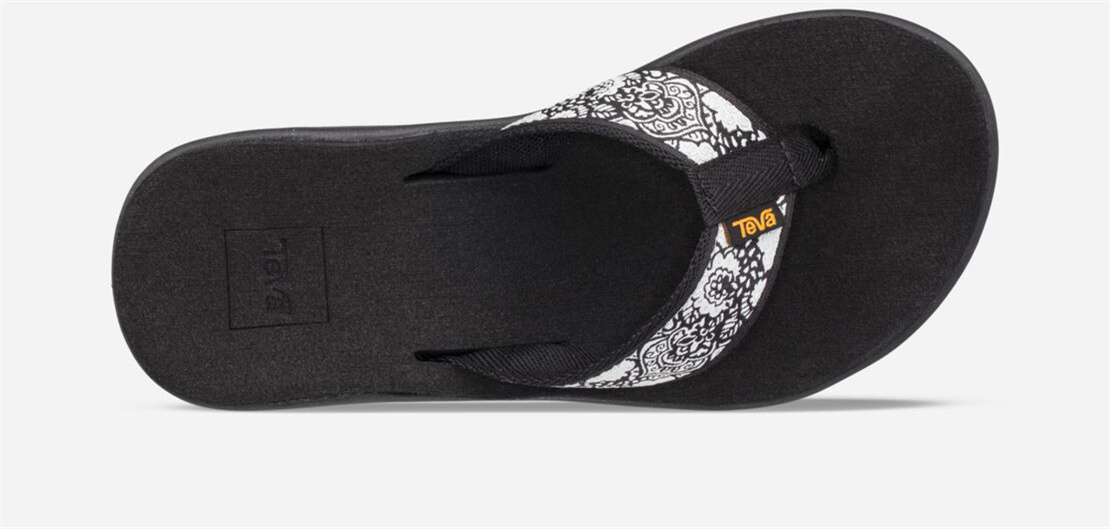 Women's Voya Wedge - HARMONY BLACK/ WHITE/ SILVER