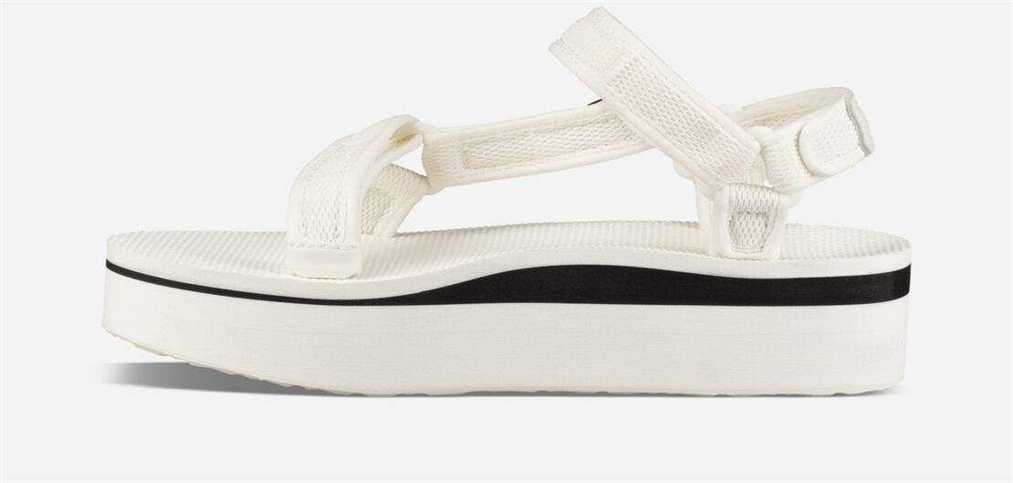 Women's Flatform Universal Mesh Print - BRIGHT WHITE