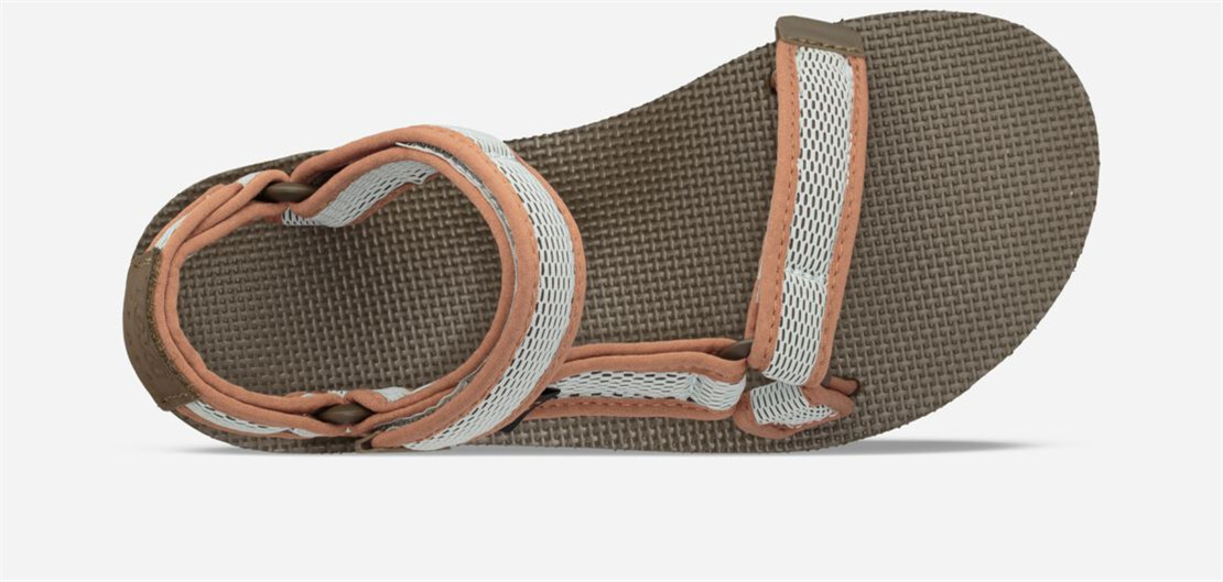 Women's Flatform Universal Mesh Print - DARK OLIVE/SEA FOAM