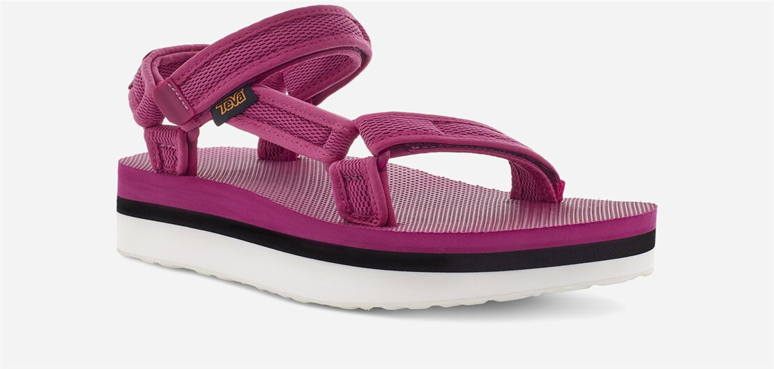 Women's Flatform Universal Mesh Print - FESTIVAL FUSCHIA