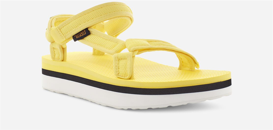 Women's Flatform Universal Mesh Print - LIMELIGHT