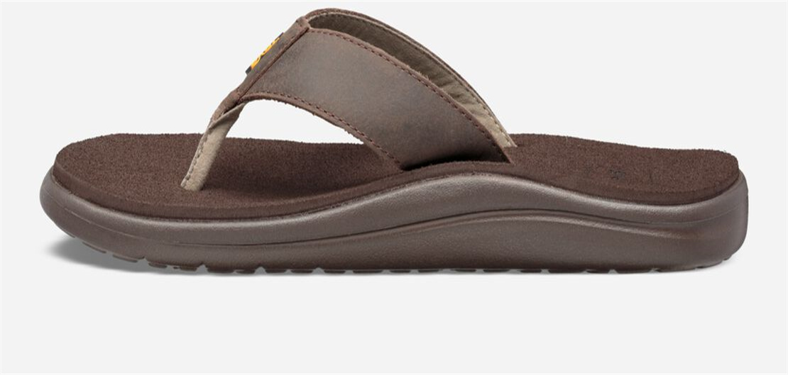 Men's Voya Flip Leather - CHOCOLATE BROWN