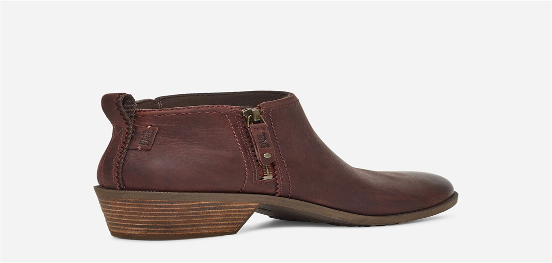 Women's Anaya Bootie RR - MAHOGANY