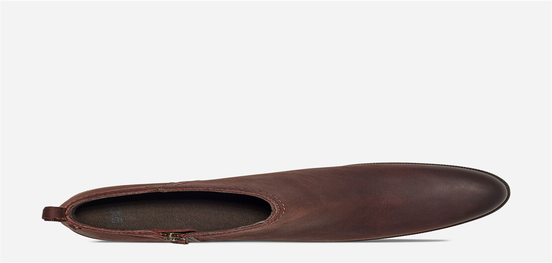 Women's Anaya Bootie RR - MAHOGANY