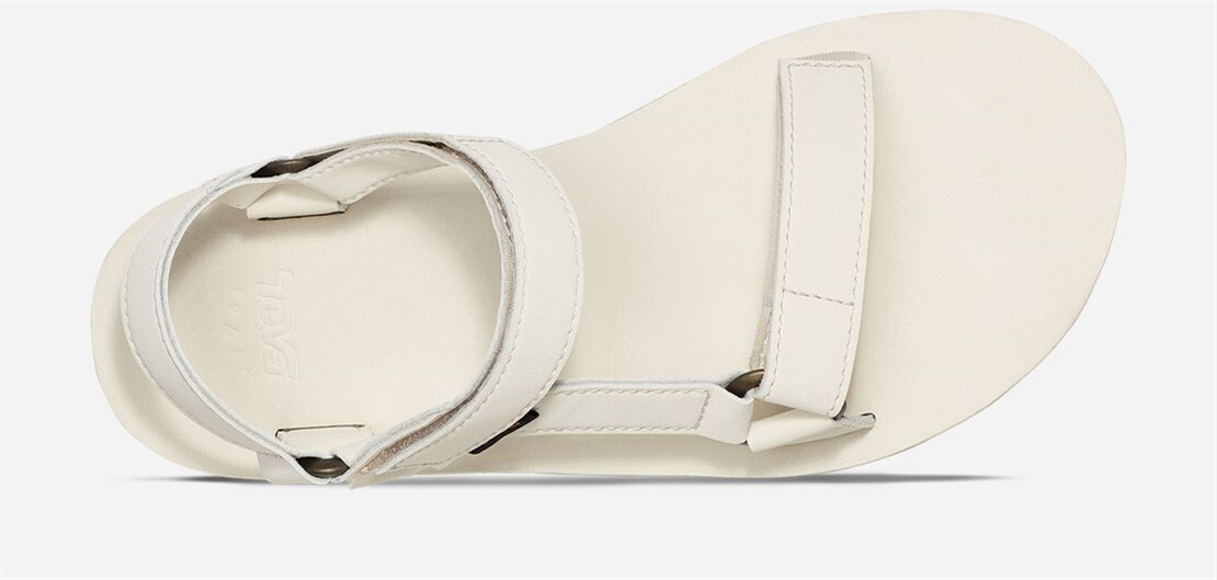 Women's Flatform Universal Up Leather - WHITE SWAN
