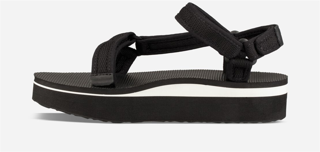 Women's Flatform Universal Mesh Print - BLACK
