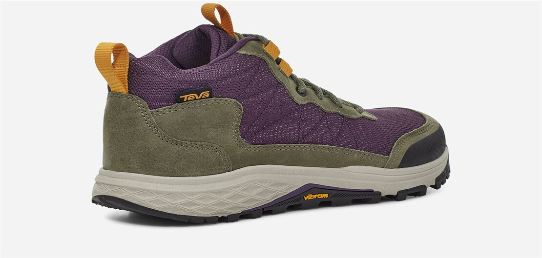 Women's Ridgeview Mid - OLIVE BRANCH/ PURPLE PENNANT