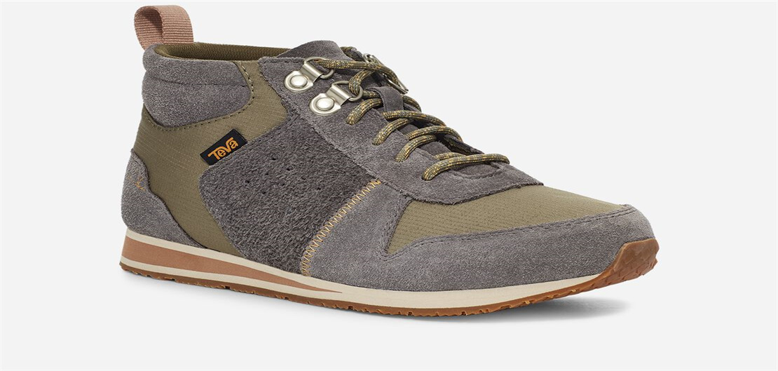 Women's Highside '84 Mid - GREY/ OLIVE