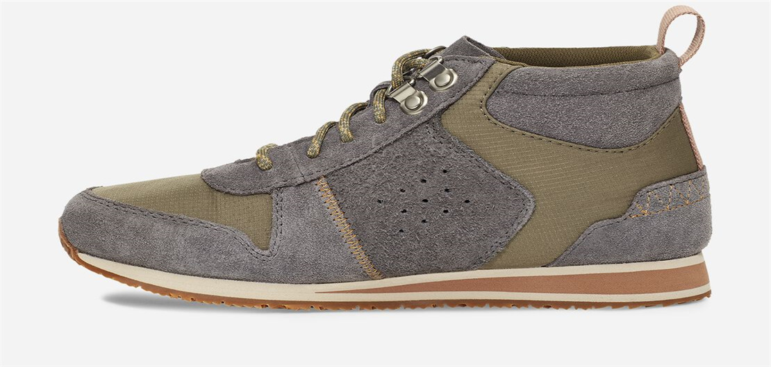 Women's Highside '84 Mid - GREY/ OLIVE
