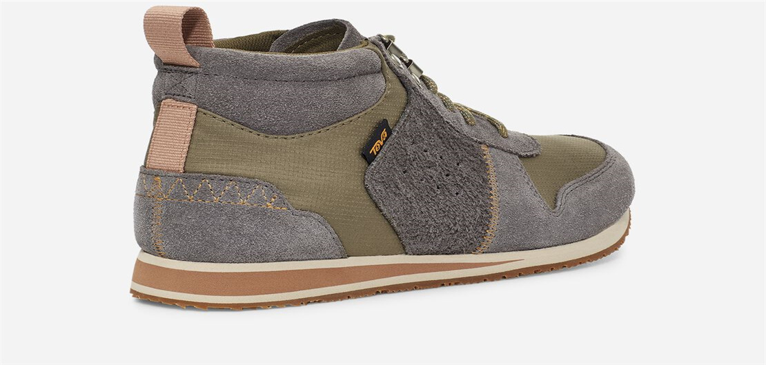 Women's Highside '84 Mid - GREY/ OLIVE