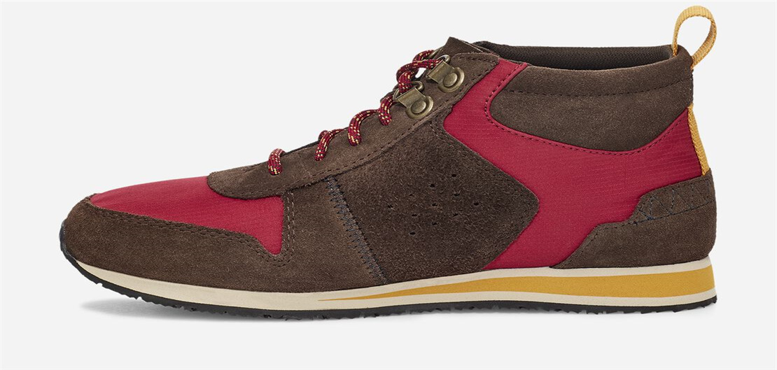 Women's Highside '84 Mid - BROWN/ PERSIAN RED
