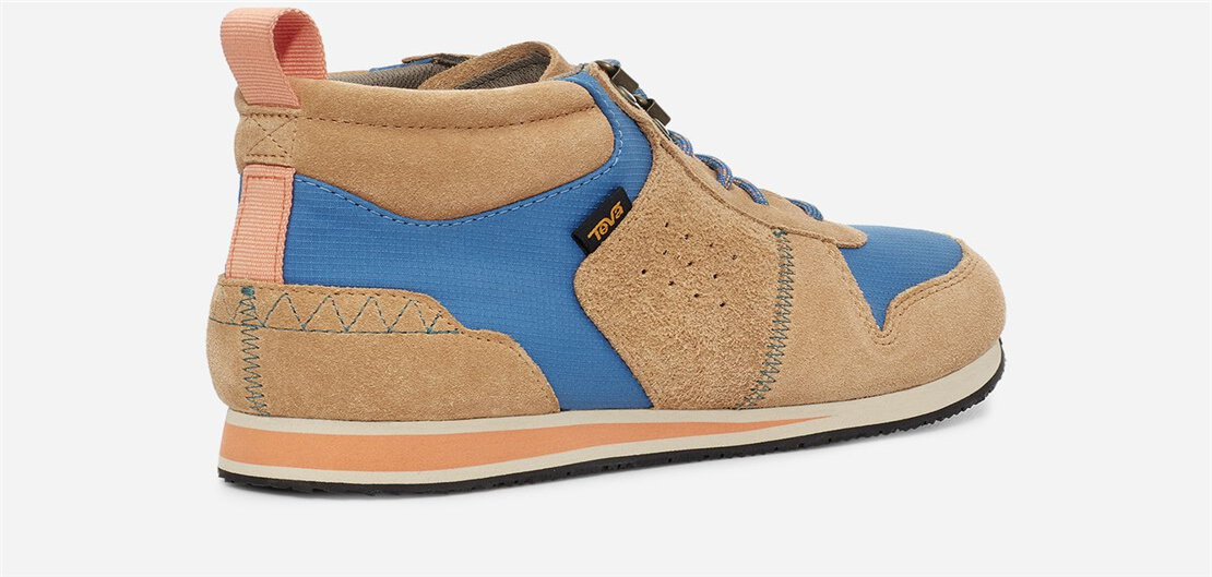 Women's Highside '84 Mid - TAN/ BLUE